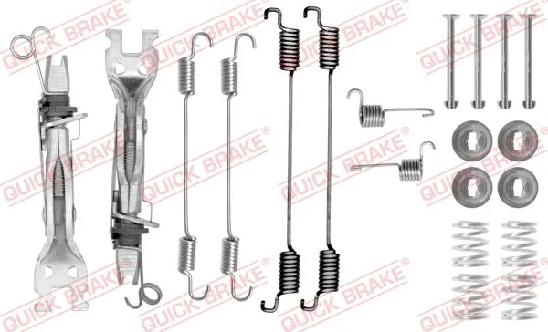 Accessory Kit, brake shoes